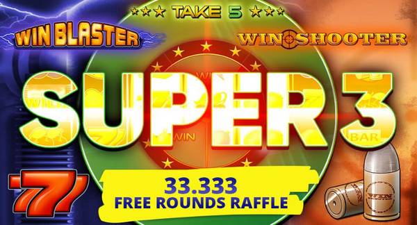Join the Super 3 Tournament! Are you a fan of classic 3-reel slots? Don’t miss out! Until June 10th, Platin Casino allows you to collect tickets for a chance to win up to 3,333 free spins...