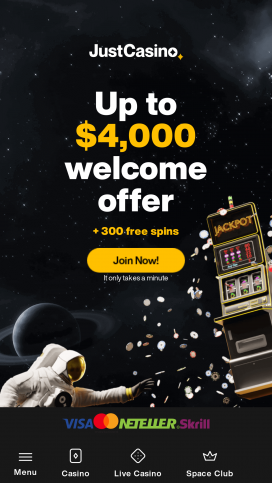 Just Casino Apps Homepage