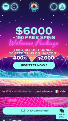 Ocean Breeze Casino Apps Homepage