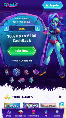 Casombie Apps Homepage