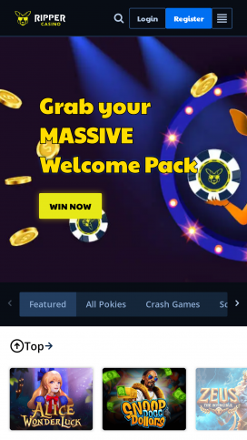Ripper Casino Apps Homepage