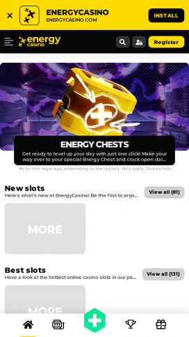 EnergiCasino Alkalmazások Főoldala
