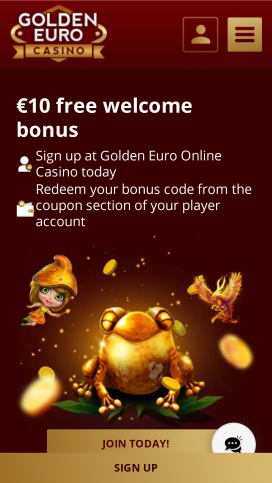 Golden Euro Casino Apps Homepage