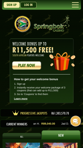 Springbok Apps Homepage