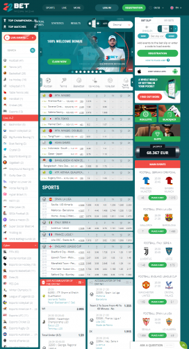 22 Bet Apps Homepage