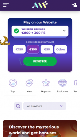 AlfCasino Apps Homepage