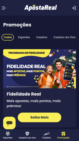 ApostaReal Apps Homepage