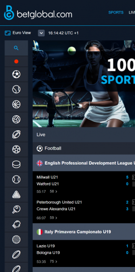 BetGlobal Apps Homepage