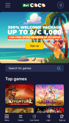 Betcoco Apps Homepage