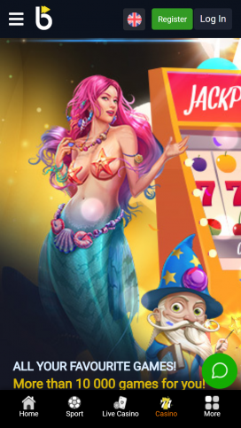 BetLiveCasino Apps Homepage
