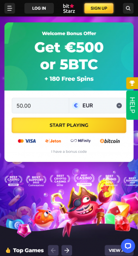 Bitstarz Apps Homepage