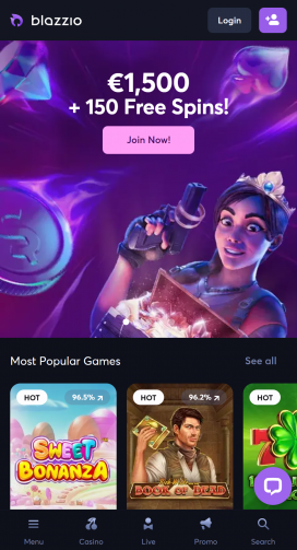 Blazzio Apps Homepage