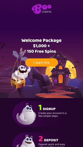 BooCasino Apps Homepage