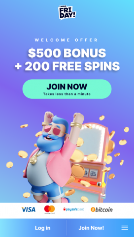 Casino Friday Apps Homepage