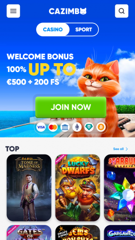 Cazimbo Apps Homepage