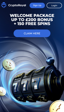 CryptoRoyal Apps Homepage