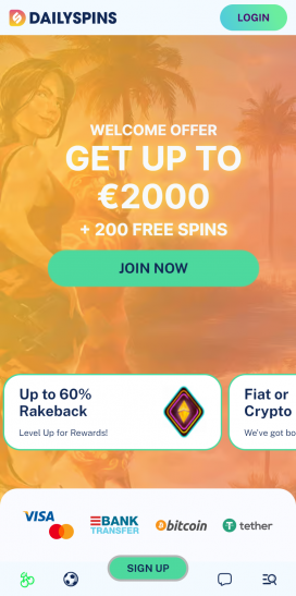 DailySpins Apps Homepage