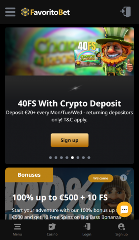 FavoritoBet Apps Homepage