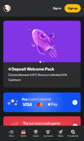 FortuneJack Apps Homepage
