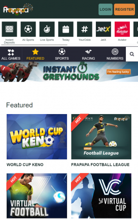 Frapapa Apps Homepage