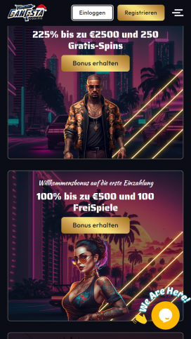 Gangsta Casino Apps Homepage