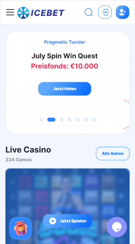 Icebet Casino Apps Homepage