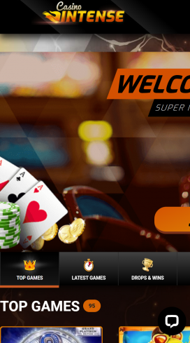 Casino Intense Apps Homepage