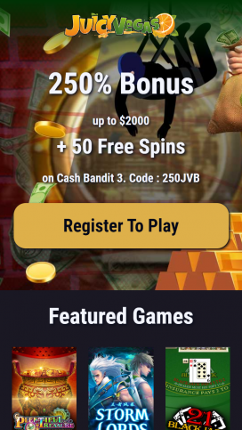 Juicy Vegas Casino Apps Homepage