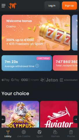 JungliWin Apps Homepage