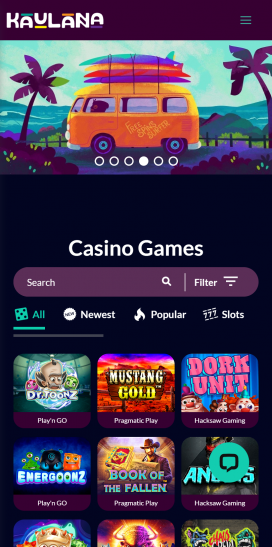 Kaulana Casino Apps Homepage
