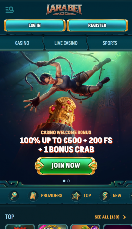 Larabet Apps Homepage