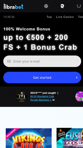 LibraBet Apps Homepage