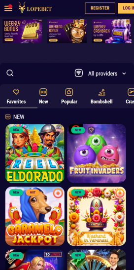 Lopebet Apps Homepage