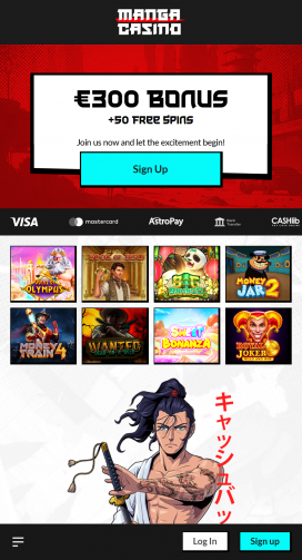 Manga Casino Apps Homepage