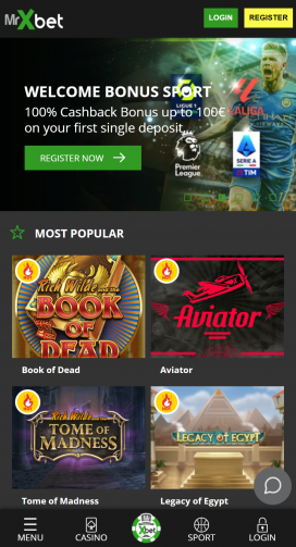 MrXbet Apps Homepage