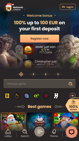 National Casino Apps Homepage