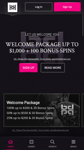 PlayGrand Apps Homepage