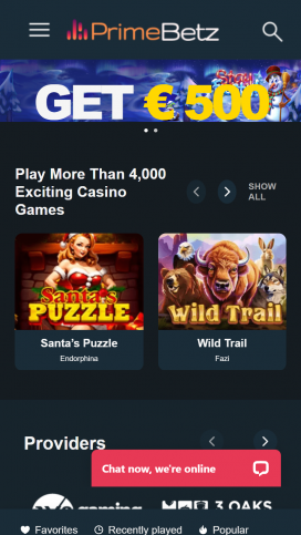 PrimeBetz Apps Homepage