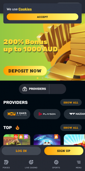 RocketPlay Apps Homepage