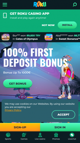 Roku Casino Apps Homepage