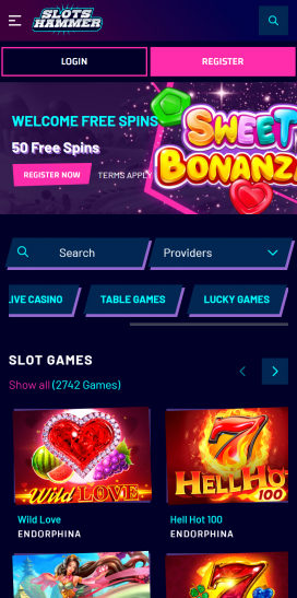 Slots Hammer Casino Apps Homepage