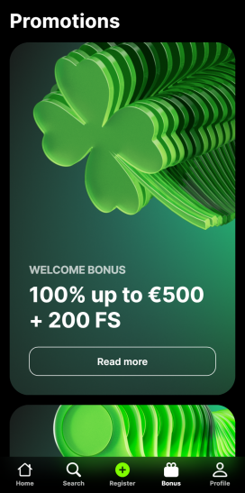 Swiper Casino Apps Homepage