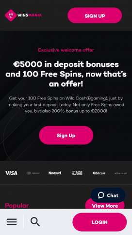 Winsmania Apps Homepage