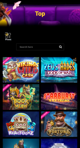 ZetCasino Apps Homepage