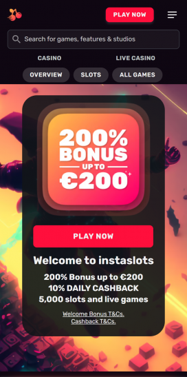 instaslots Casino Apps Homepage