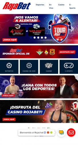 RojaBet Apps Homepage