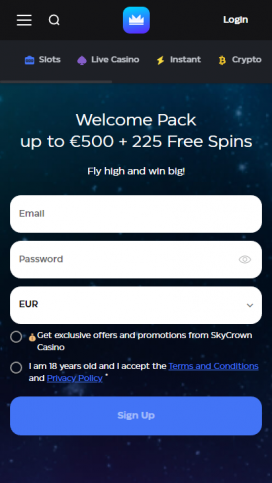 Skycrown Apps Homepage