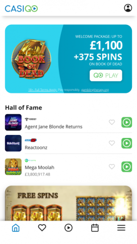 CasiGO Apps Homepage