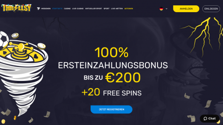 Thrillsy Casinos Homepage