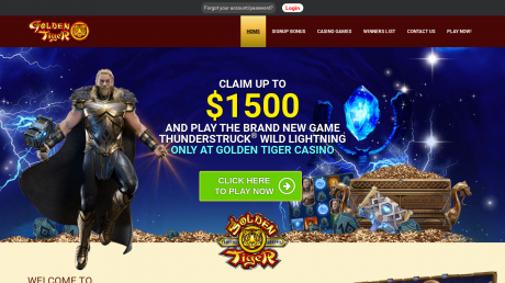 Golden Tigers Homepage